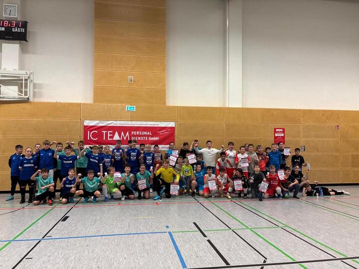 IC TEAM beim 2. Hallencup in Frankenberg